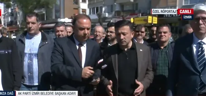 AK Parti İzmir Belediye Başkanı Adayı Hamza Dağ A Haber’de: İzmir için yeni bir başlangıç olacak