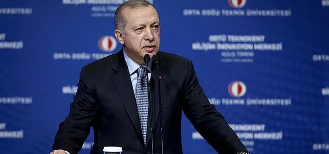 Son dakika: Başkan Erdoğan’dan flaş ODTÜ ve Çin açıklaması
