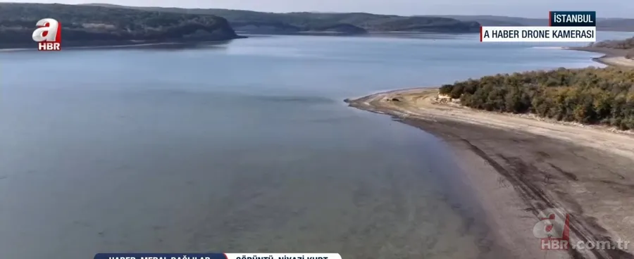 Terkos Gölü'nde kuraklığın acı bilançosu! Sular çekildi tekneler karaya oturdu 4