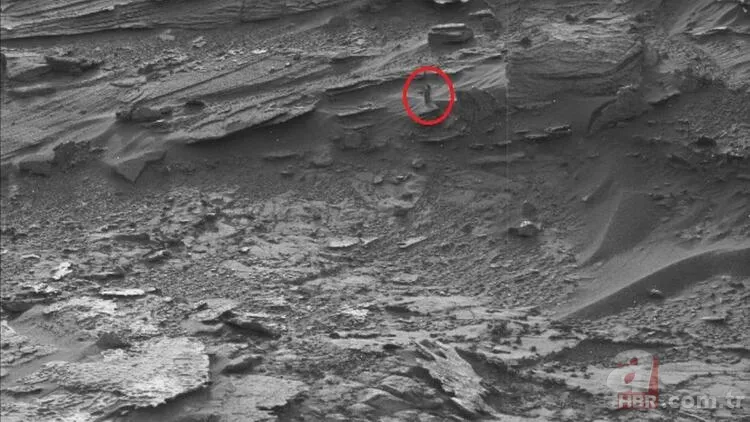 NASA aracının yakınında bulundu! Mars'ta dehşete düşüren keşif... 10