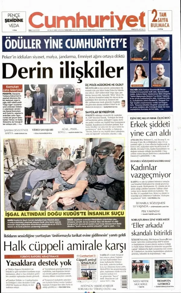 Son dakika: İçişleri Bakanı Süleyman Soylu'dan Cumhuriyet gazetesinin yalan haberine sert tepki - 3