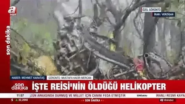 İbrahim Reisi’nin öldüğü kazanın nedeni belli oldu