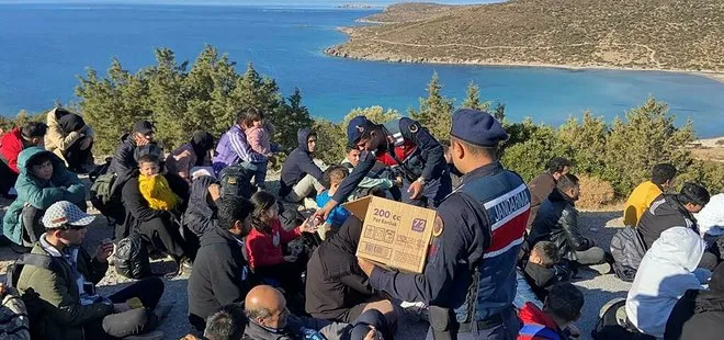 Jandarma ve MİT’ten ortak operasyon: 107 kaçak göçmen ve 11 organizatör yakalandı