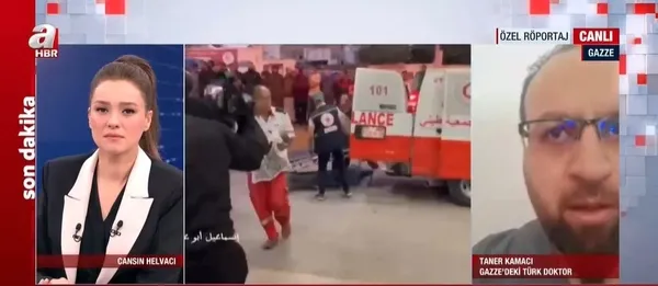 Gazze’de görevli Türk doktor Taner Kamacı A Haber’e konuştu: Ameliyatlarda hasta seçmek zorunda kalıyoruz