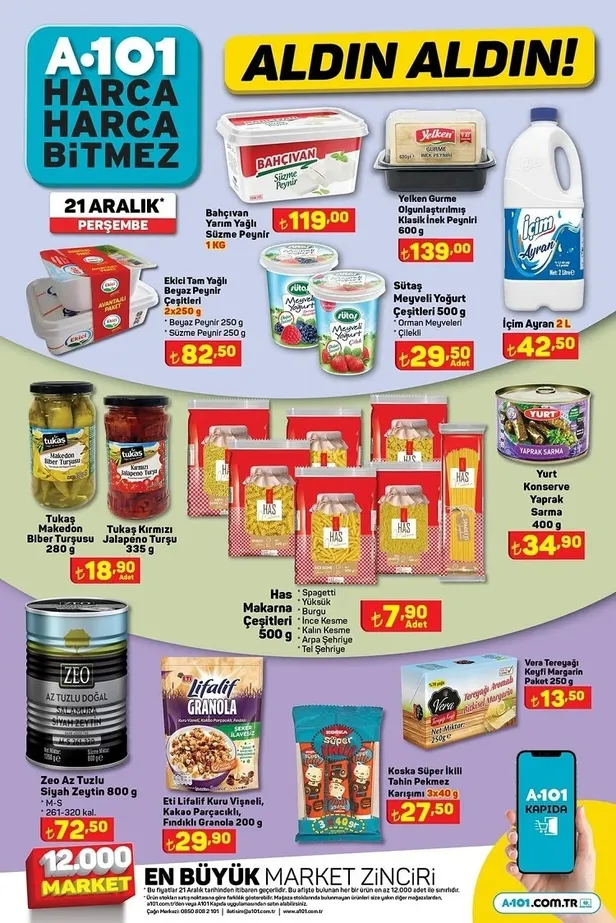 21 Aralık A101 aktüel ürünler kataloğu: Kahve makinesi, saç şekillendirici, mini fırın, epilasyon aleti, Saklama kabı uygun fiyattan satışta…