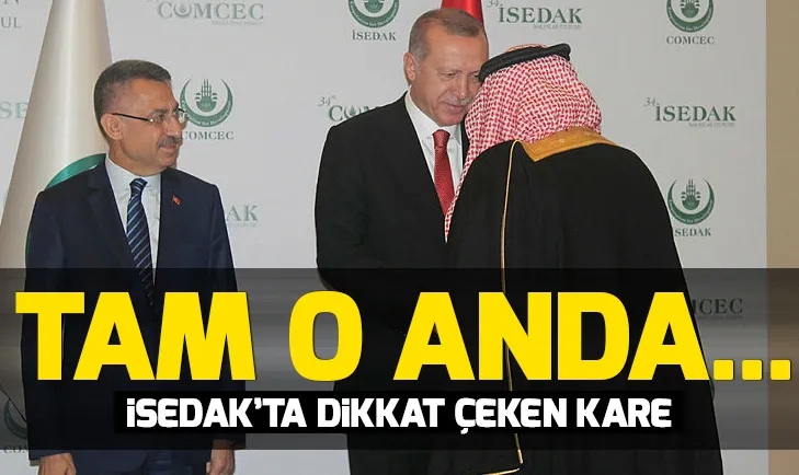 İSEDAK Toplantısında dikkat çeken kare