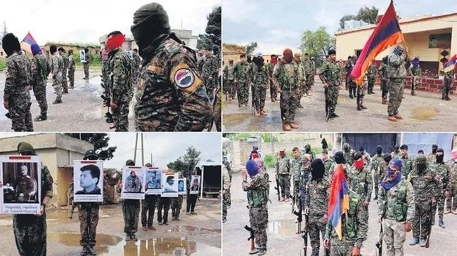 Suriye’den gelen raporda dikkat çeken detaylar! Ermeni milisler ile PKK/YPG Türkiye karşıtı propaganda yapıyor - 4