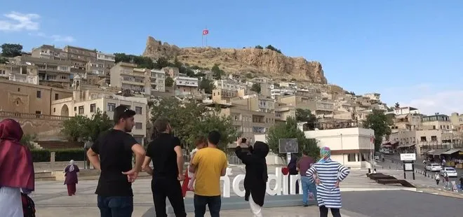 Turistler hafta sonu Mardin’e akın etti