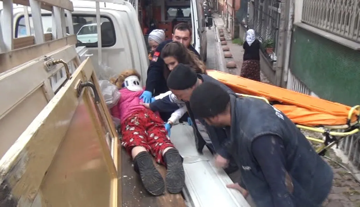 Cihangir’de genç kadının inanılmaz kurtuluşu