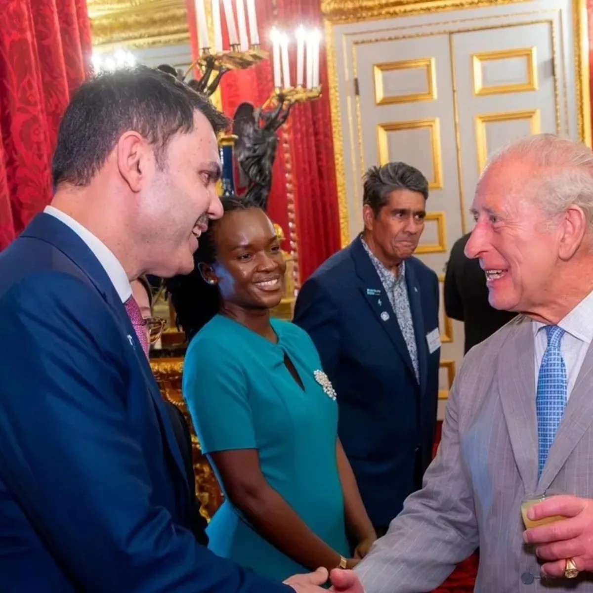 Bakan Kurum'dan Londra'da kritik temas! Kral Charles'ın ev sahipliğindeki resepsiyona katıldı