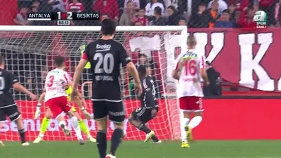 GOL | Antalyaspor 1-2 Beşiktaş