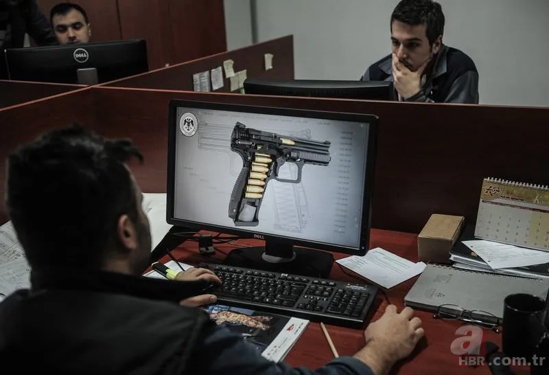 Polise yüksek teknolojili yerli silah 22