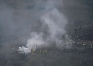 Kobe Bryant hayatını kaybetti! Helikopter kazasından ilk görüntüler...