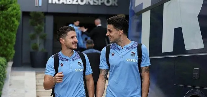 Trabzonspor kafilesi, Macaristan’a gitti