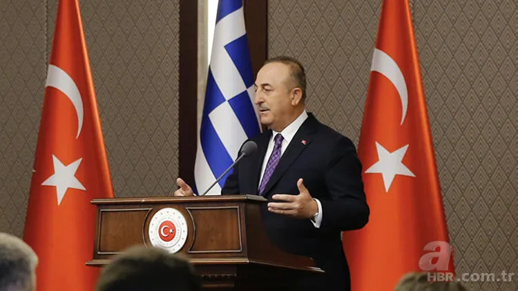 Dışişleri Bakanı Mevlüt Çavuşoğlu ve Yunan Mevkidaşı Nikos Dendias'ı manşetten verdiler! Yunan medyasında skandal ifadeler 25
