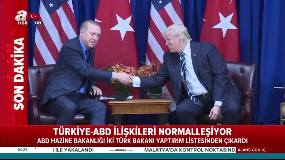 ABD ile yaptırım krizi sona erdi