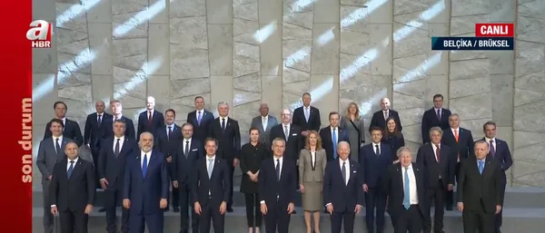 NATO Olağanüstü Liderler Zirvesi | Başkan Erdoğan NATO karargahında