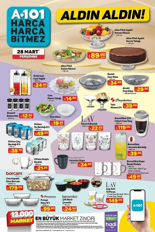 A101'den mangalcılara özel indirim! 29 Mart 2024 aktüel kataloğunda yüzlerce ürünün fiyatını indirdi - 1