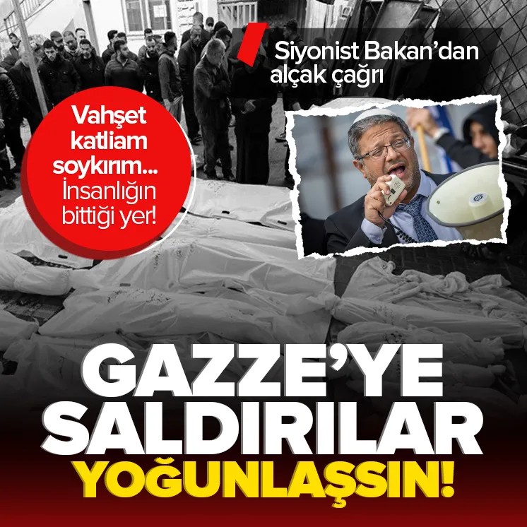 Siyonist Bakan’dan alçak çağrı: Saldırılar yoğunlaşsın
