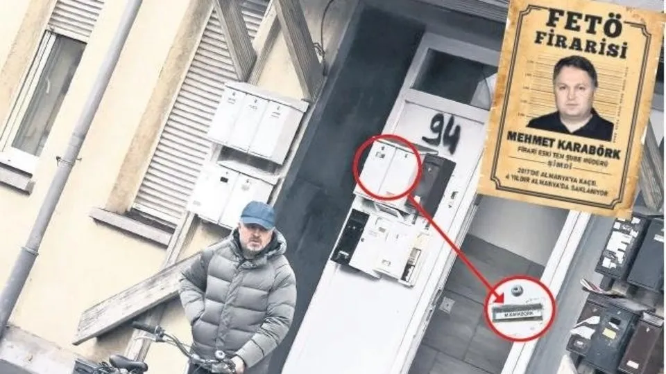 KÖSTEBEK GİBİ SAKLANIYOR! FETÖ’cü Mehmet Karabörk Almanya’da görüntülendi... MİT TIR’ları kumpasını adım adım planladı