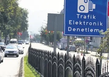Bir yılda yarım milyon araca ceza