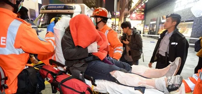 Hong Kong’da metroda yangın: 17 yaralı