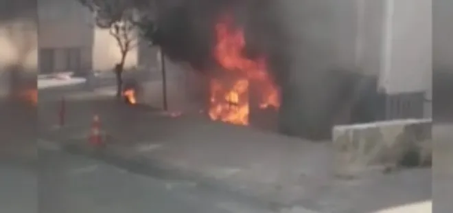 Fatih'te ilaç deposunda yangın meydana geldi