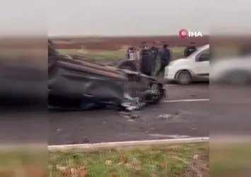 Diyarbakır'da otomobil takla attı: 1 yaralı