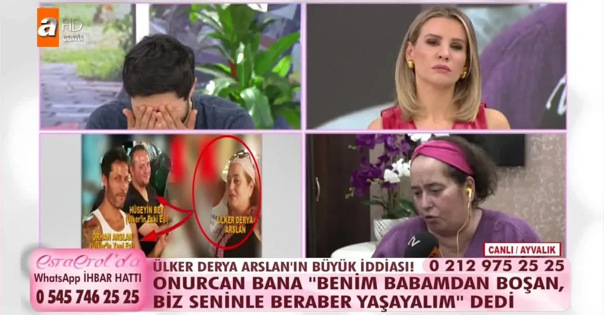 Esra Erol canlı yayınında damga vuran olay! 8 evlilik yaptı 3 eşiyle...