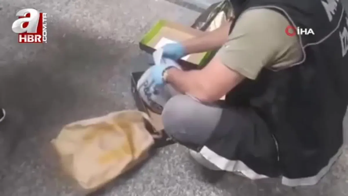 İzmir otogarında kokain baskını