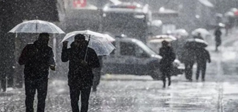 Meteoroloji'den sağanak yağış uyarısı