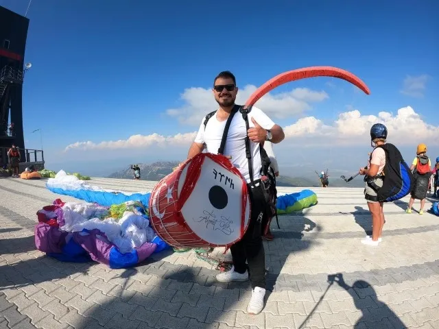 Tekirdağ'ın çılgın davulcusu! Havada karada ve denizin altında davul çaldı - 3