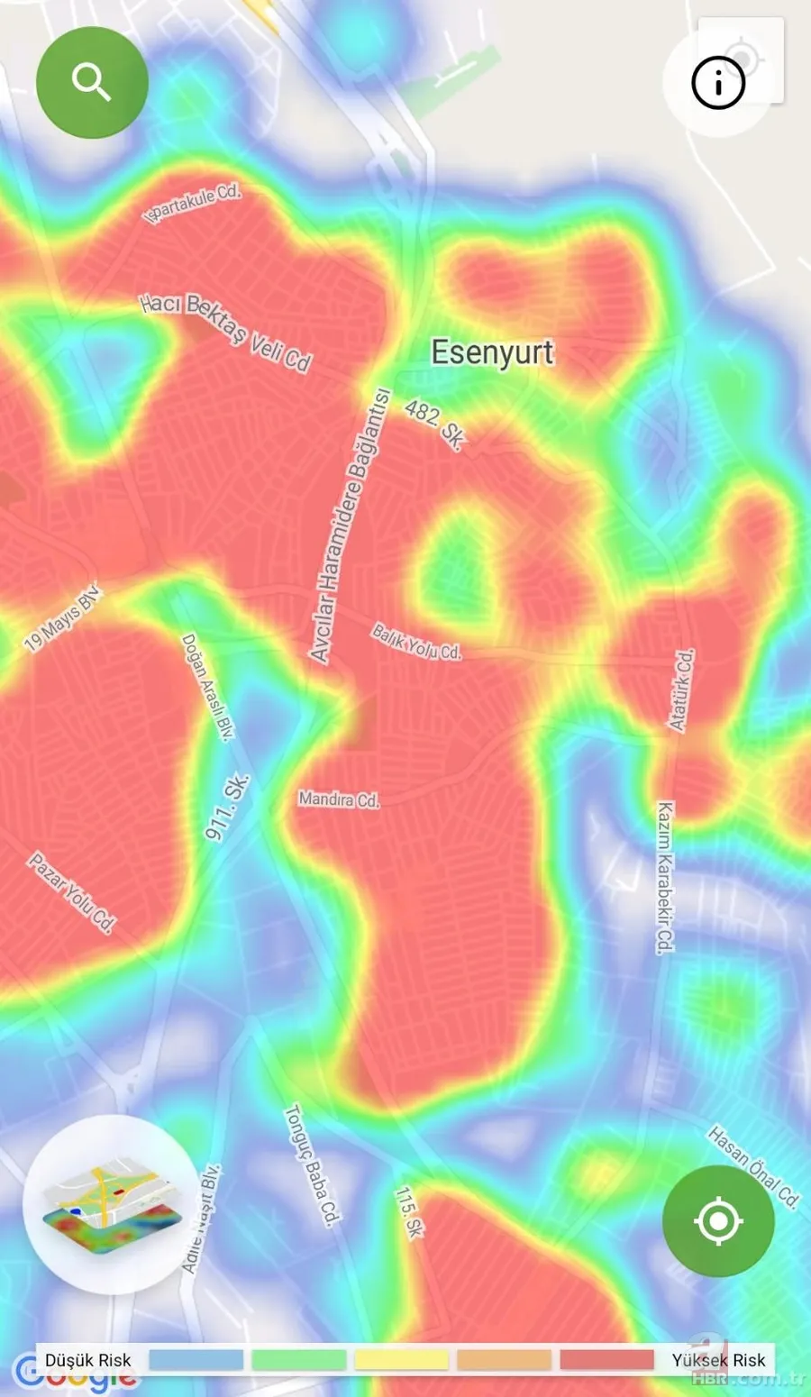 İstanbul'da riskli ilçelerde kısıtlama olacak mı? İlçe ilçe corona virüs haritası 22