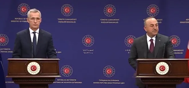 Son dakika: Dışişleri Bakanı Mevlüt Çavuşoğlu ve NATO Genel Sekreteri Stoltenberg’ten önemli açıklama
