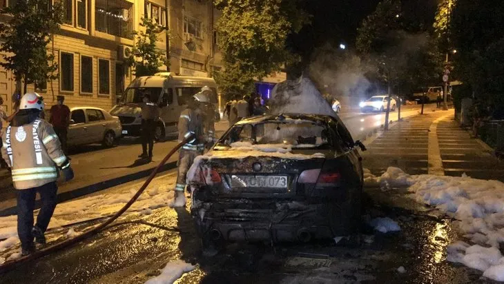 İstanbul Üsküdar’da dehşet veren olay! Alkollü gençler az daha canlı canlı yanacaklardı