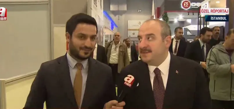 Sanayi ve Teknoloji Bakanı Mustafa Varank A Haber'de
