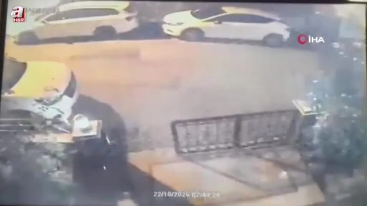 Maltepe'de 1 kişinin öldüğü olayın dehşet görüntüleri ortaya çıktı