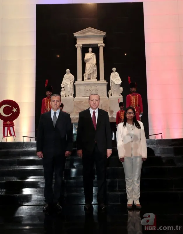 Başkan Erdoğan Venezuela’da: Tarihi bir ziyarete şahitlik ediyoruz