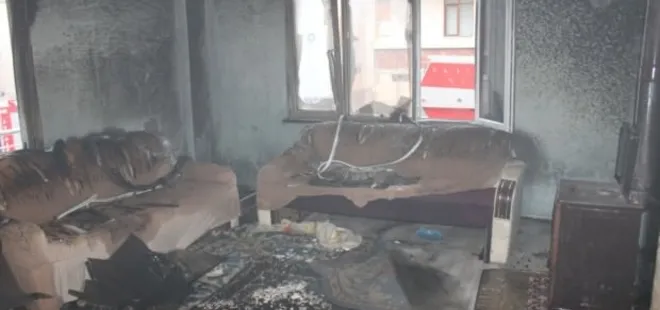 5 çocuk yangından kurtarıldı