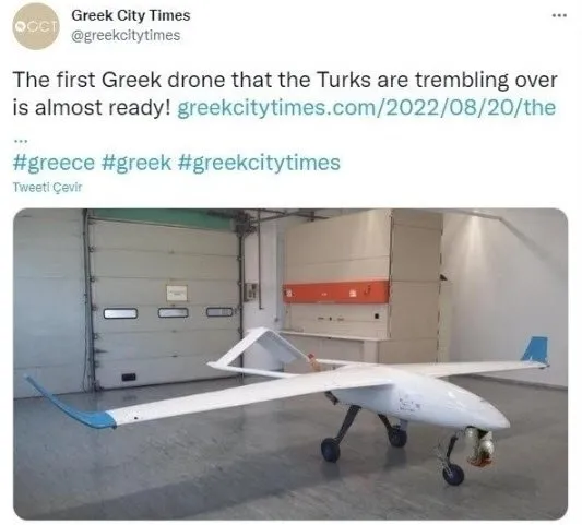 1669963514060.jpg Yunanistan'ın SİHA'sı Talos Türk yapımı Alpkuş'a benzetildi! Alay konusu oldular: Baklava döner ve cacıktan sonra drone - 8