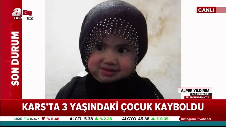 Kars’ta kaybolan 3 yaşındaki Nurcan Sade olayında flaş gelişme | Video