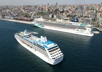 Kruvaziyer turizminde yeni rekor! 8 ayda 1,5 milyona yaklaştı