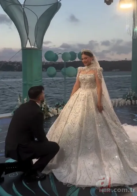 Evlendiler: Burak Bulut'tan eşi Eda Sakız'a servet değerinde jest 8