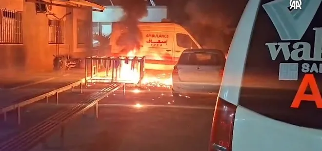 İşgal ordusu ambulansları bombaladı!
