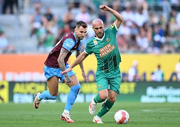 Trabzonspor Avusturya'da Rapid Wien'e mağlup oldu! Artık rota Konferans Ligi...