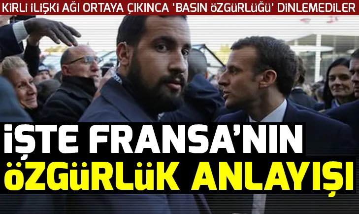İşte Fransanın basın özgürlüğü anlayışı
