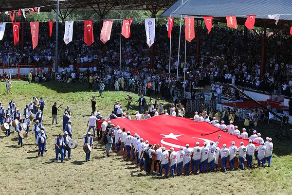 662. Tarihi Kırkpınar Yağlı Güreşleri'nde başpehlivanlığı Yusuf Can Zeybek elde etti - 5