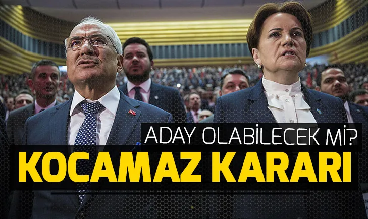 Son dakika: Mersinde İl Seçim Kurulundan Burhanettin Kocamaz kararı