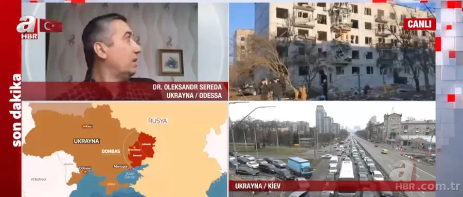 A Haber canlı yayınında patlama sesleri! Yaşadıklarını anlattılar: Büyük ihtimalle Odessa’daki askeri üsleri vuruyorlar 6