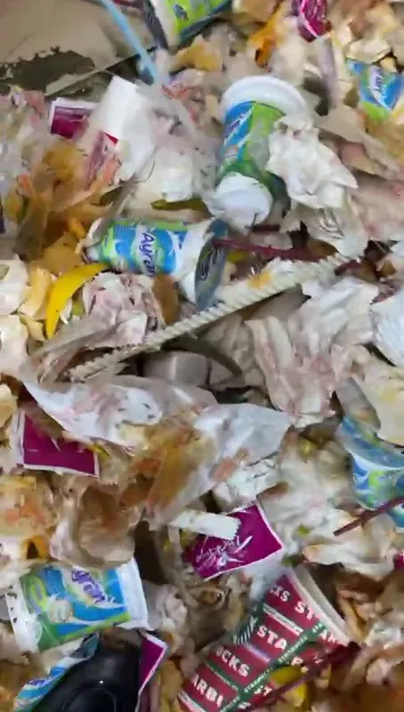 Son dakika: İstanbul Kadıköy'de yüzlerce kişinin yemek yediği tantunicide rezalet görüntü! Çöpten toplayıp müşteriye yedirdi - 2